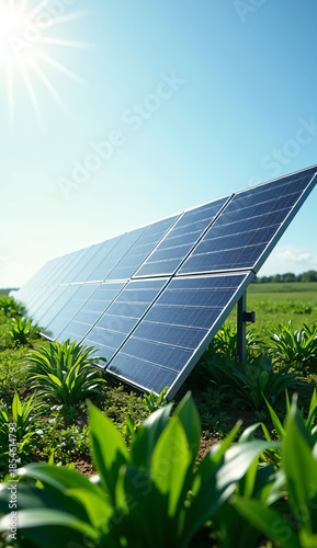 Green Energy Sustainability Concept – Eco Friendly Renewable Technology