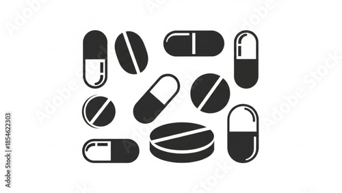 Concept illustration showing a generated image preview based on text prompt and tags