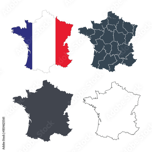 France map combo.