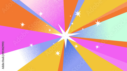 カラフルなデザイン素材