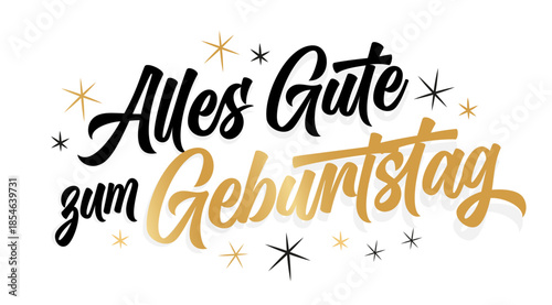 Alles Gute zum Geburtstag	
