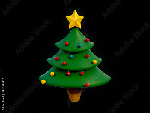 3d Christmas tree