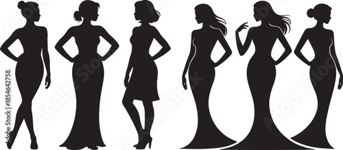 Elegant Women Silhouette Collection