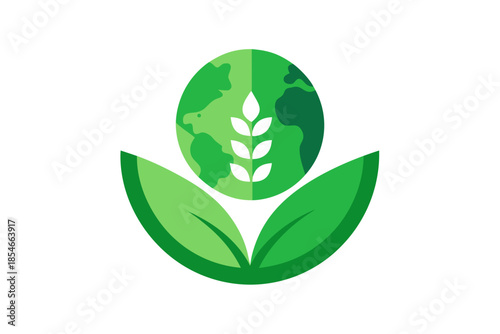 eco globe icon