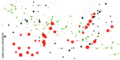 Abstract red paint splash grunge heart shape pattern for love and romantic Valentine's Day card design