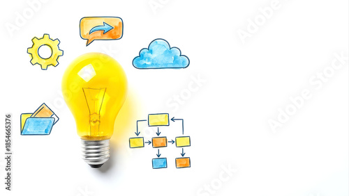 Innovation Idea with Business Process and Digital Technology Concepts