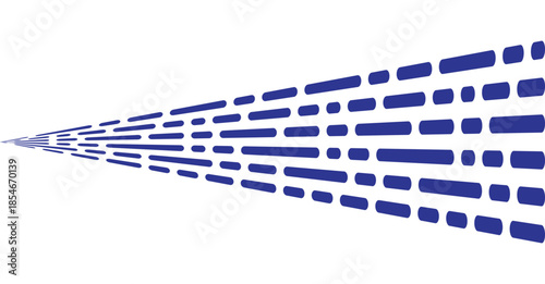 Retro style abstract dotted lines pattern with halftone effect. Vector illustration.