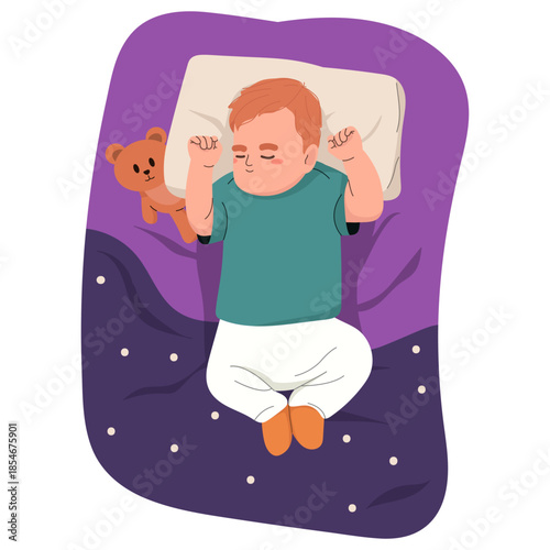 Cute Newborn Baby Sleeping