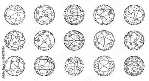 Collection of geometric spheres