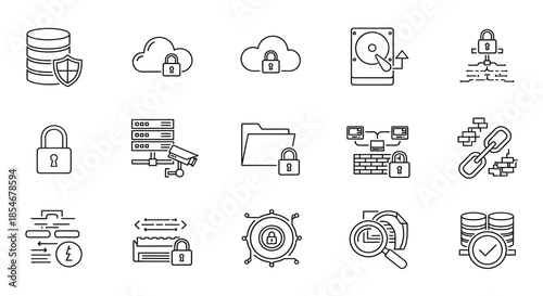 Illustrations of data security and protection