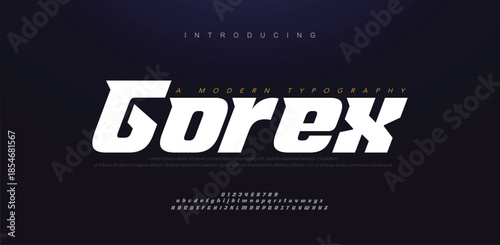 Sport Modern Future bold, italic Alphabet Font. Typography urban style fonts for technology, digital, movie logo bold and italic style. vector illustration