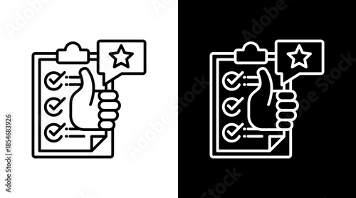 Report Star Icon For Design Elements