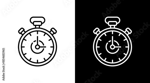 Stopwatch Icon For Design Elements