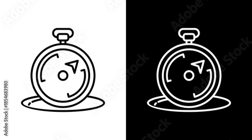 Compass Icon For Design Elements