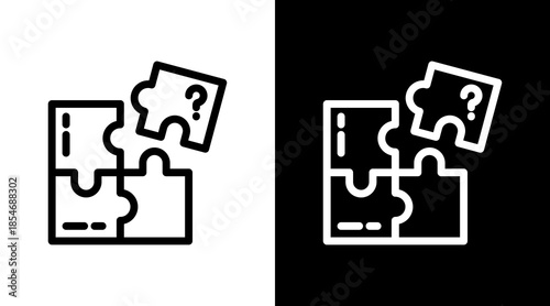 Puzzle Icon For Design Elements