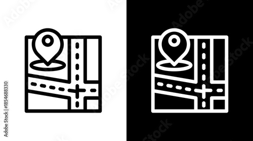 Map Icon For Design Elements