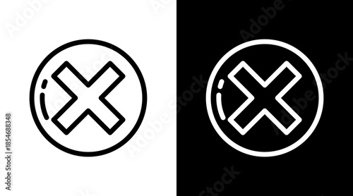 Cross Icon For Design Elements