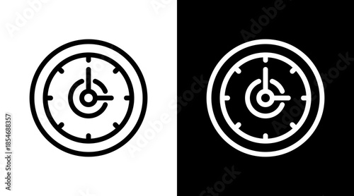 Clock Icon For Design Elements