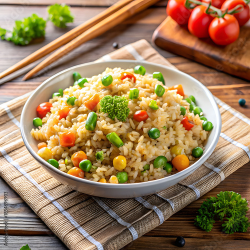 delicious homemade vegetable fried rice recipe