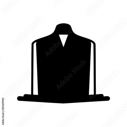 A solemn representation of a tombstone in simple yet impactful black and white