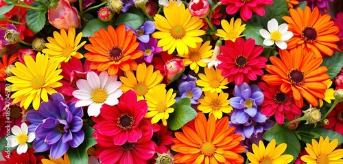 Vibrant floral backdrop, perfect for design projects,  macro,  detail