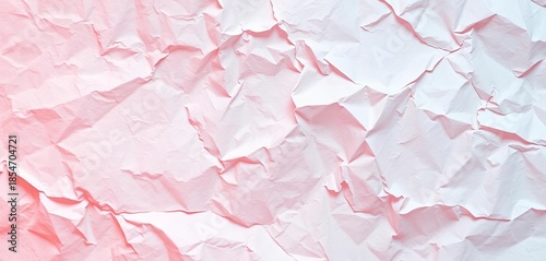 Wallpaper Mural Close-up of a crumpled sheet of white paper, texture details visible,  high resolution,  copy space Torontodigital.ca