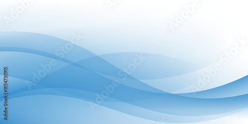 Abstract blue background. wave modern