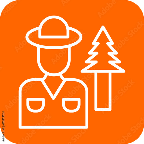 Forest Ranger icon style