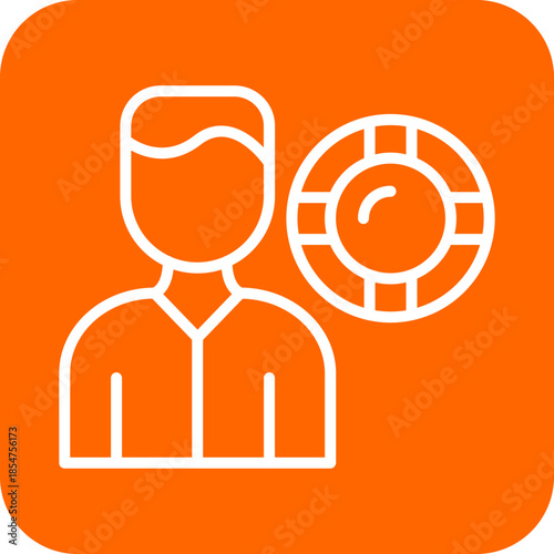 Lifeguard Male icon style