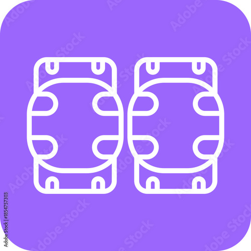 Elbow Pads icon style