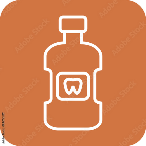 Mouthwash icon style