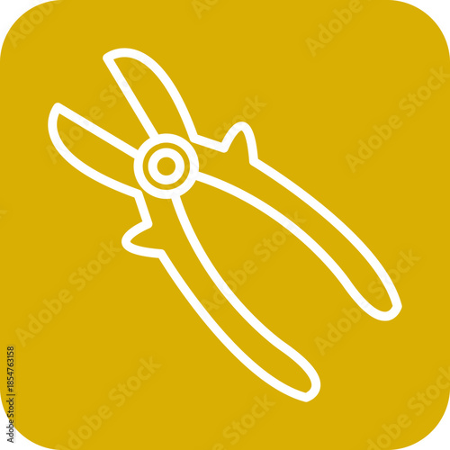 Wire Cutter icon style