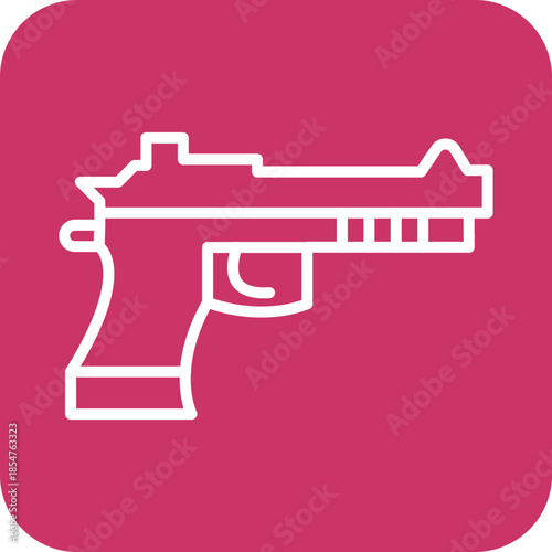 Pistol icon style