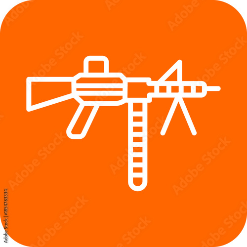 Machine Gun icon style