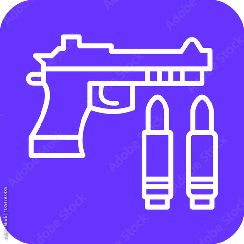 Gun icon style
