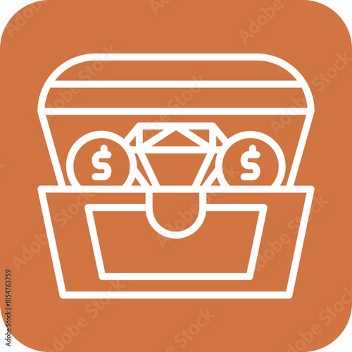 Treasure Chest icon style