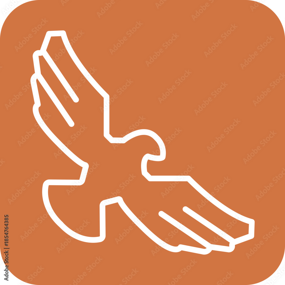 Obraz premium Eagle icon style