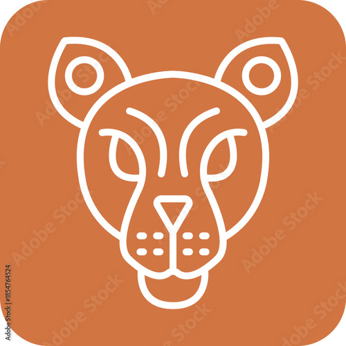 Panthera icon style