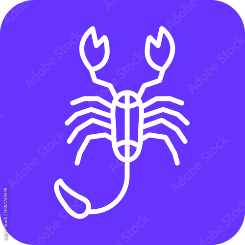 Scorpion icon style
