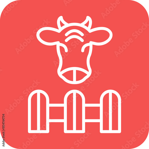 Livestock Farming icon style