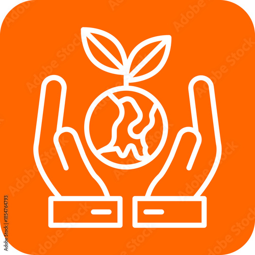 Sustainable Development icon style