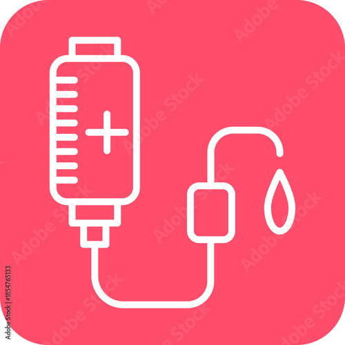 Blood Transfusion icon style