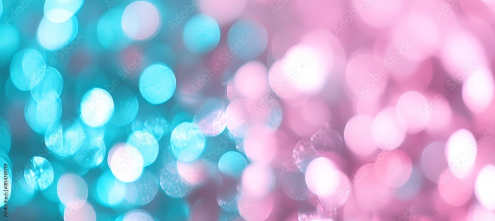 Obraz premium Delicate Springtime Dreamscape with Blurry Light and Soft Bokeh Effects in Feminine Pastel Colors