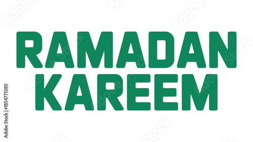 Ramadan Kareem: A festive and vibrant graphic design with the words Ramadan Kareem in a captivating display of color and font.