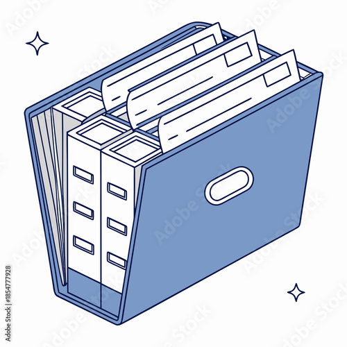 file folder with documents