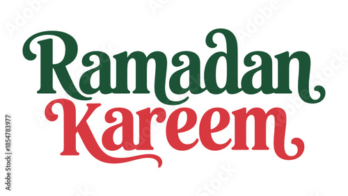 Ramadan Kareem: A festive and colorful greeting for the holy month of Ramadan, inviting a sense of spirituality, joy, and goodwill.