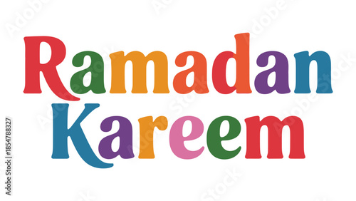 Ramadan Kareem: A vibrant and colorful design, celebrating the spirit of Ramadan Kareem. The image evokes a sense of festivity and joy, inviting viewers to share in the special occasion.