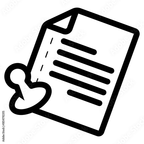 stamp document icon