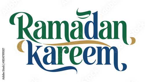 Ramadan Kareem: Elegant typography showcases the spirit of Ramadan with traditional elements, evoking a sense of reverence and reflection.