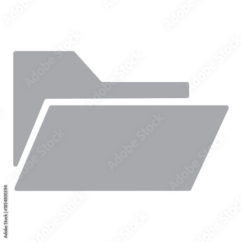 folder liner icon vector
